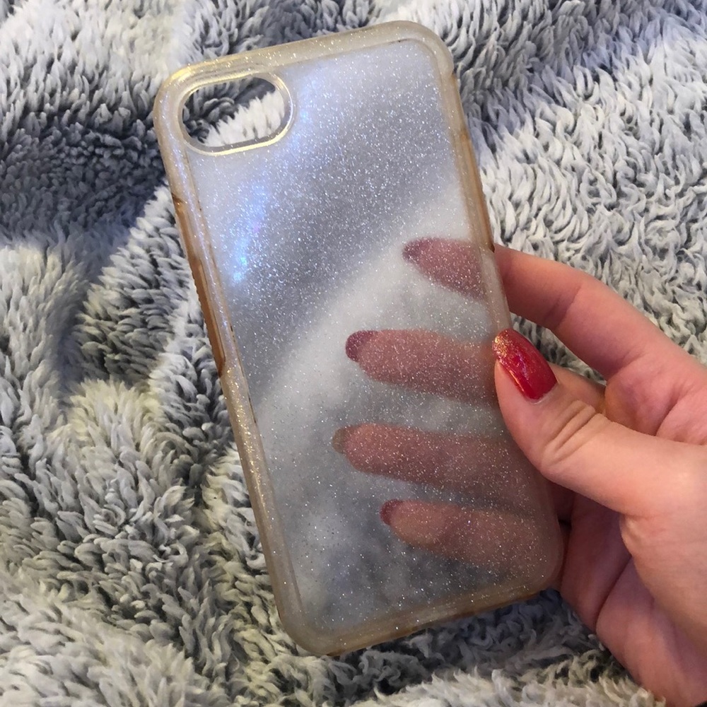 OTTERBOX iPhone 6/6s/7/8/SE2 sparkly clear case